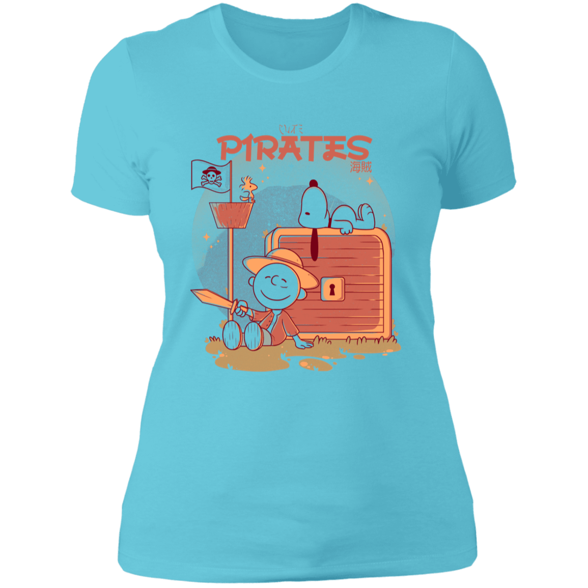 T-Shirts Cancun / S Cute Pirates Women's Premium T-Shirt