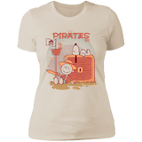 T-Shirts Ivory/ / S Cute Pirates Women's Premium T-Shirt