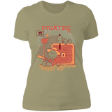 T-Shirts Light Olive / S Cute Pirates Women's Premium T-Shirt