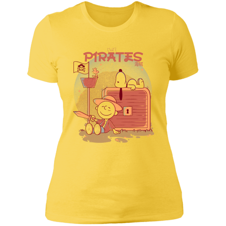 T-Shirts Vibrant Yellow / S Cute Pirates Women's Premium T-Shirt