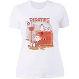 T-Shirts White / S Cute Pirates Women's Premium T-Shirt