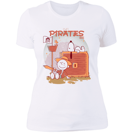 T-Shirts White / S Cute Pirates Women's Premium T-Shirt