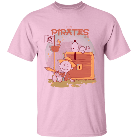 T-Shirts Light Pink / YXS Cute Pirates Youth T-Shirt