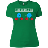 T-Shirts Kelly Green / X-Small Cute Science - Hydrophobic & Hydrophillic Women's Premium T-Shirt