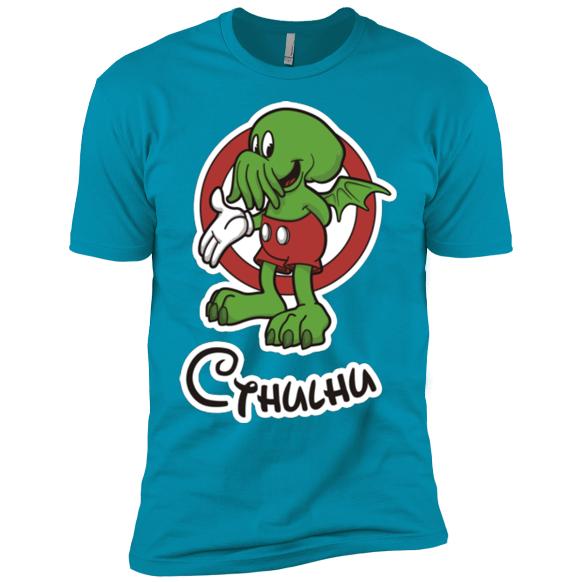 T-Shirts Turquoise / YXS Cutethulhu Boys Premium T-Shirt
