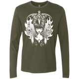 T-Shirts Military Green / Small Dagger Of Darkness Men's Premium Long Sleeve