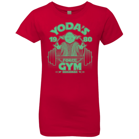 T-Shirts Red / YXS Dagobah Gym Girls Premium T-Shirt