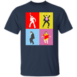 T-Shirts Navy / S Dance T-Shirt