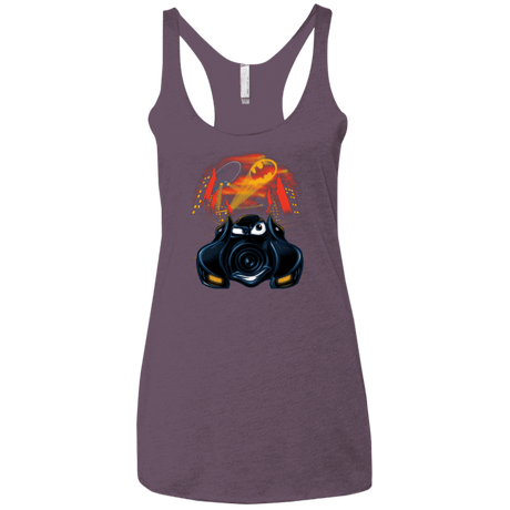 T-Shirts Vintage Purple / X-Small Dance With The Devil Women's Triblend Racerback Tank