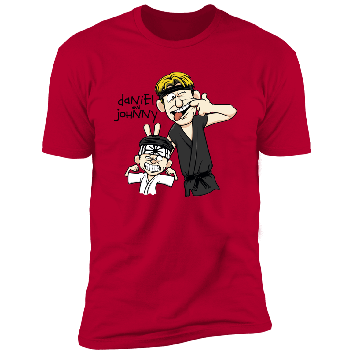 T-Shirts Red / S Daniel and Johnny Men's Premium T-Shirt