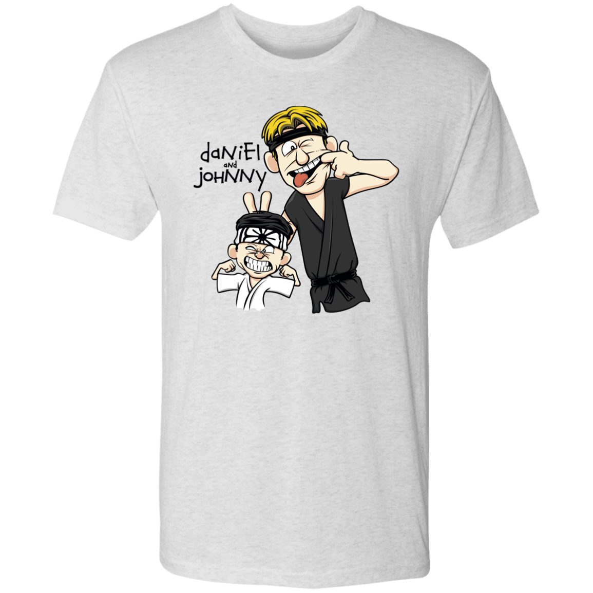 T-Shirts Heather White / S Daniel and Johnny Men's Triblend T-Shirt