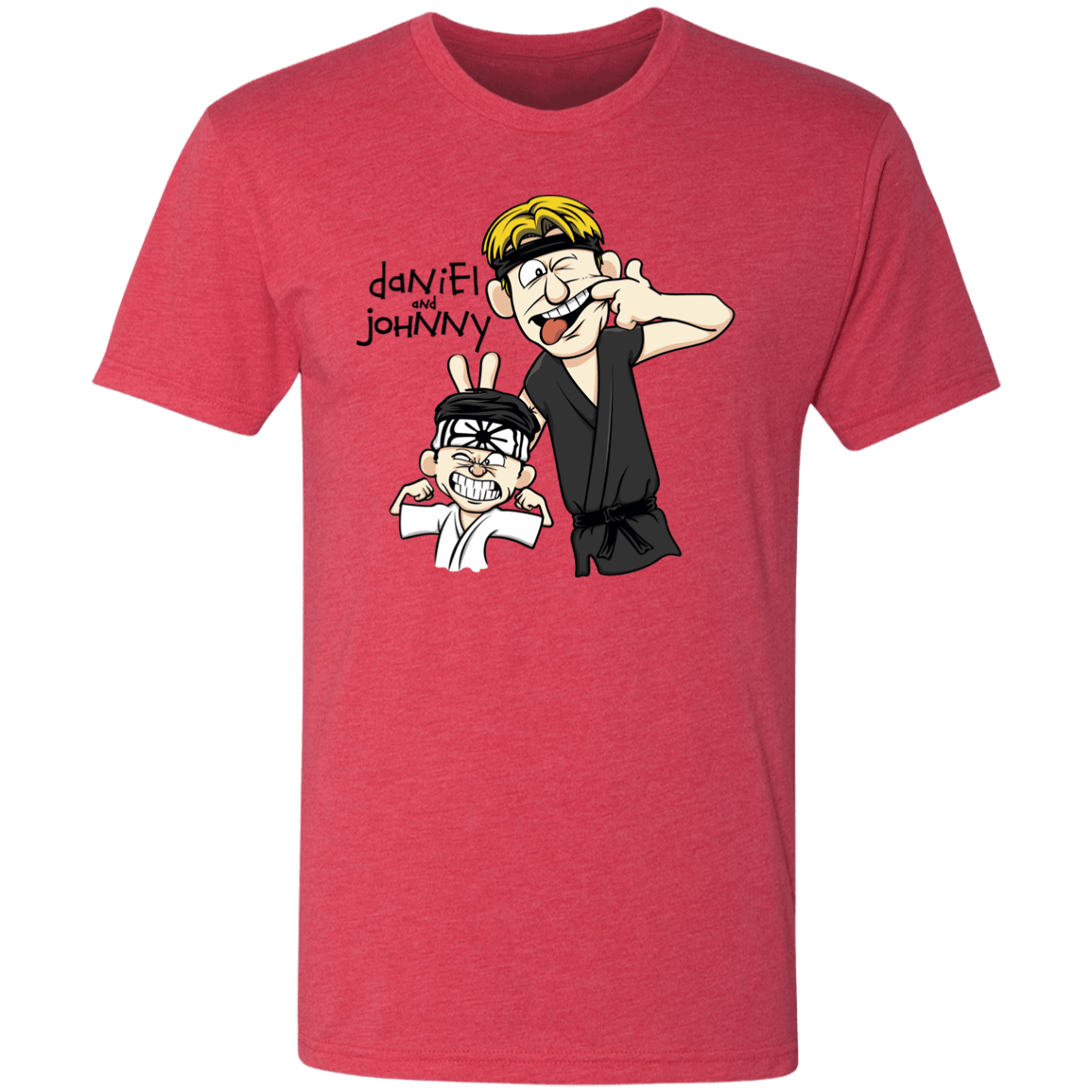 T-Shirts Vintage Red / S Daniel and Johnny Men's Triblend T-Shirt