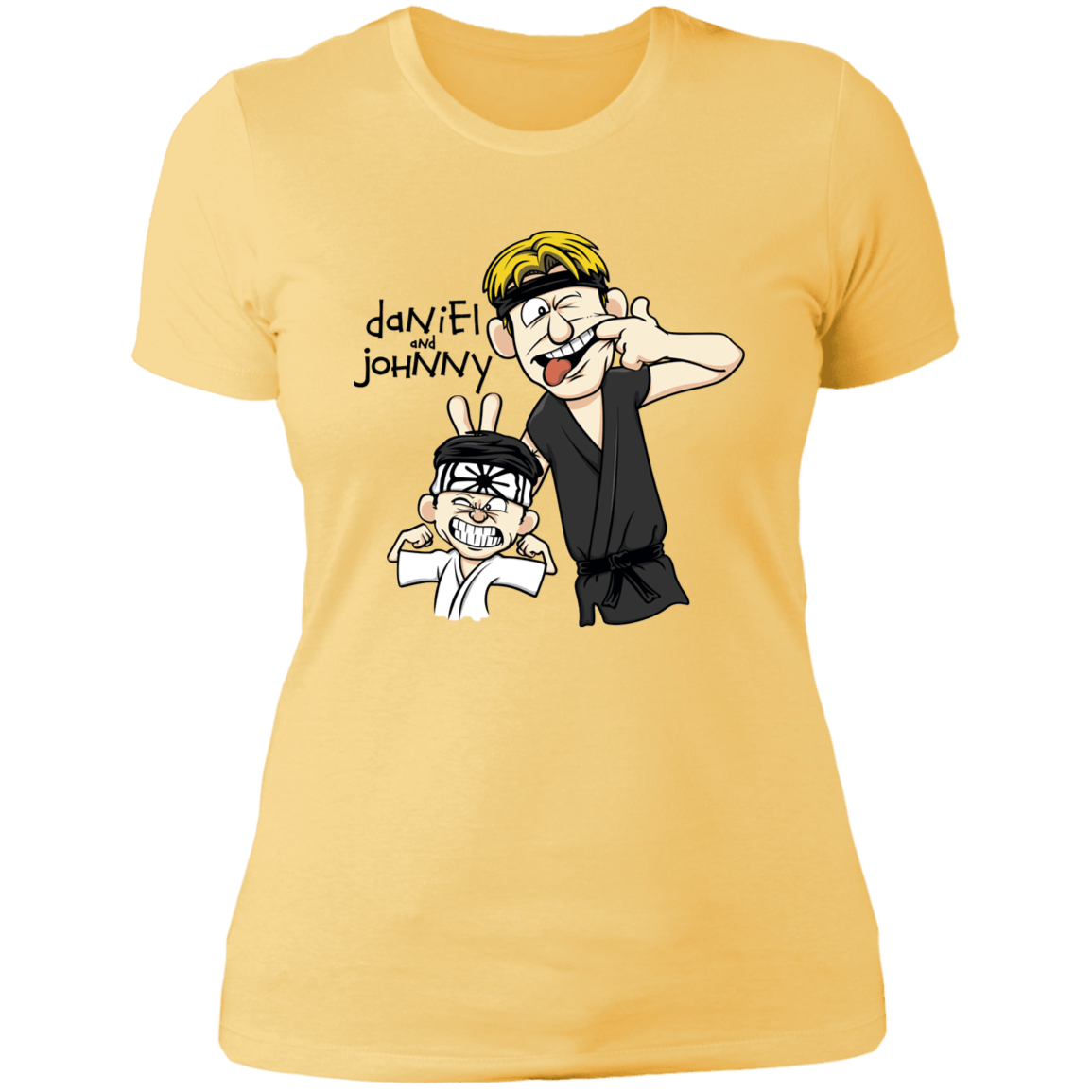 T-Shirts Banana Cream/ / S Daniel and Johnny Women's Premium T-Shirt