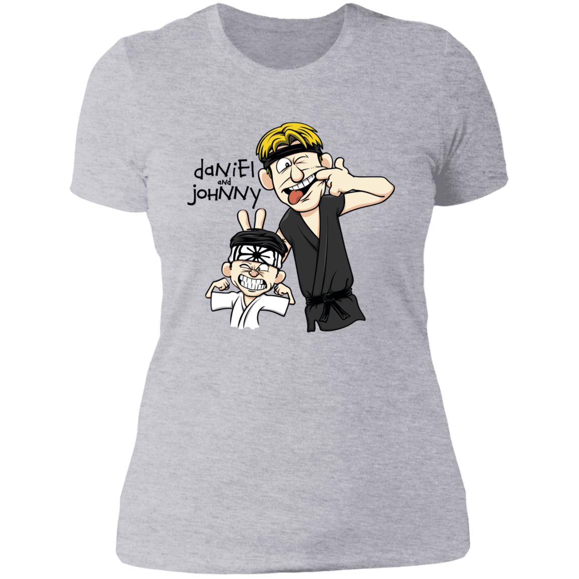 T-Shirts Heather Grey / S Daniel and Johnny Women's Premium T-Shirt