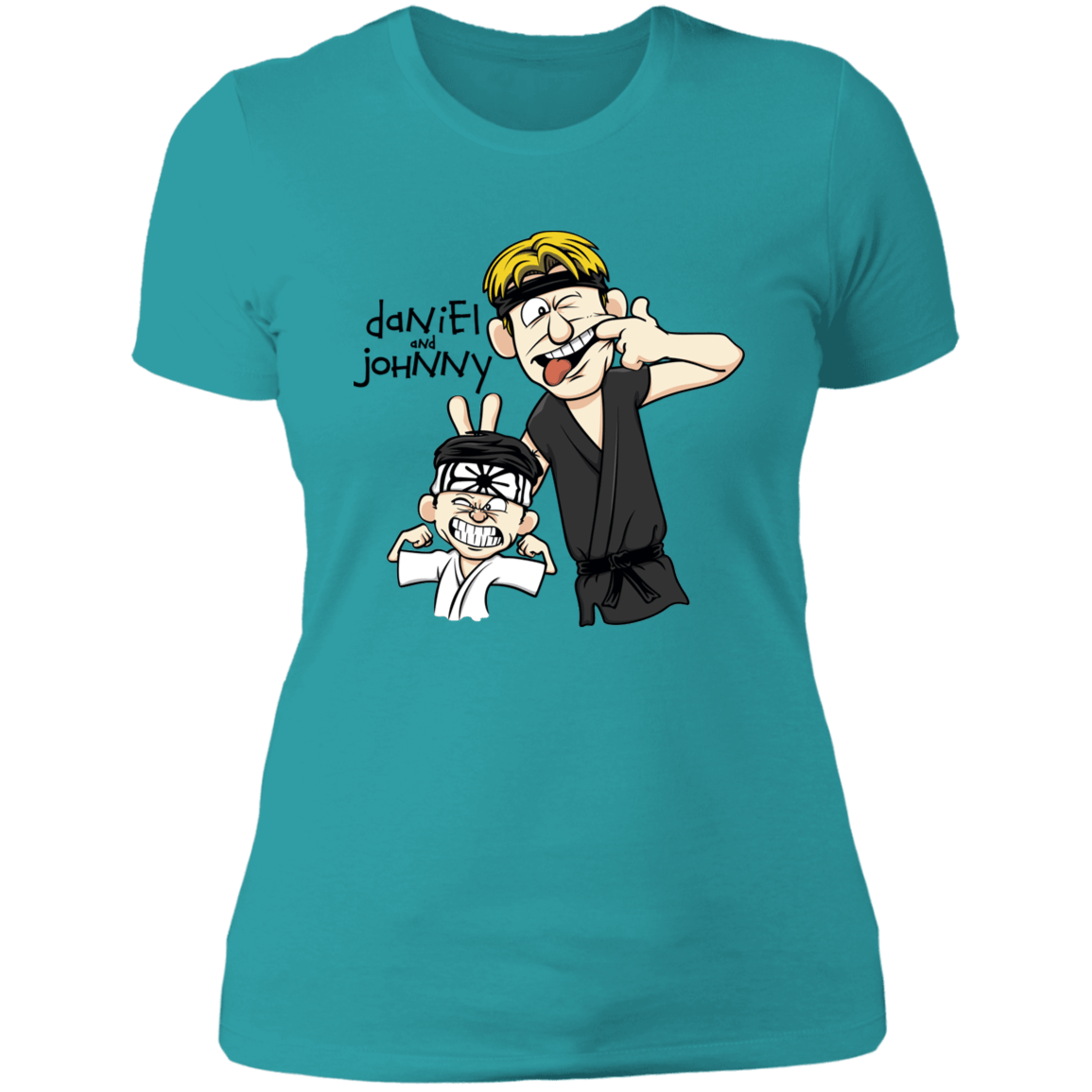 T-Shirts Tahiti Blue / S Daniel and Johnny Women's Premium T-Shirt