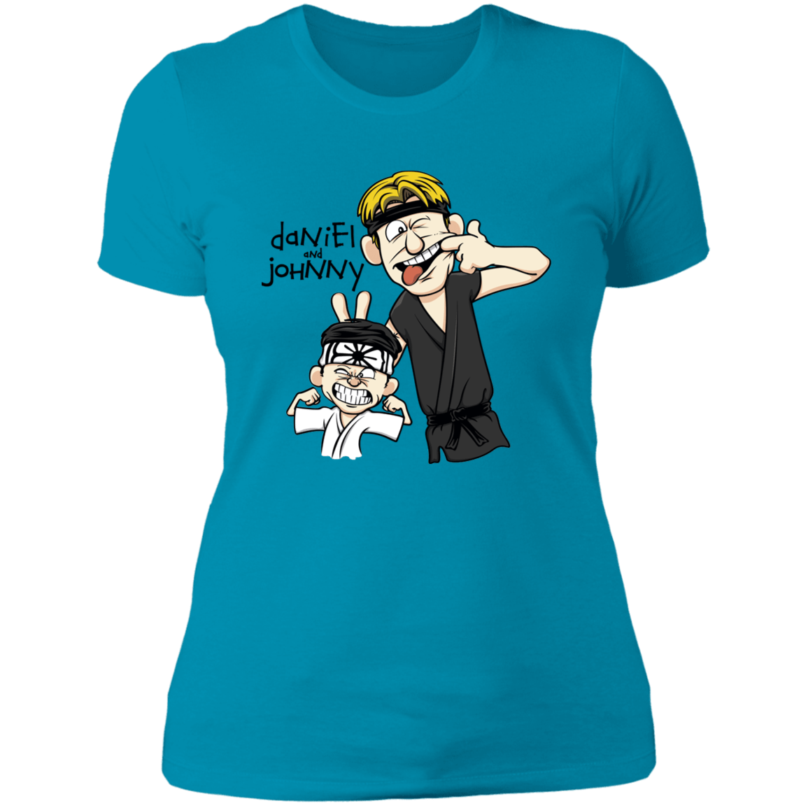 T-Shirts Turquoise / S Daniel and Johnny Women's Premium T-Shirt