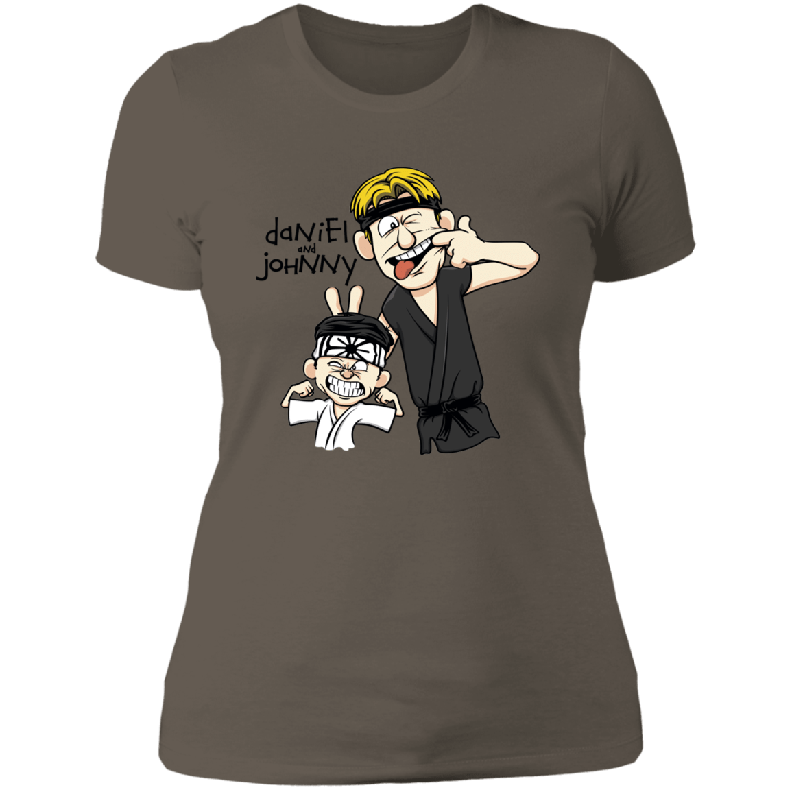 T-Shirts Warm Grey / S Daniel and Johnny Women's Premium T-Shirt