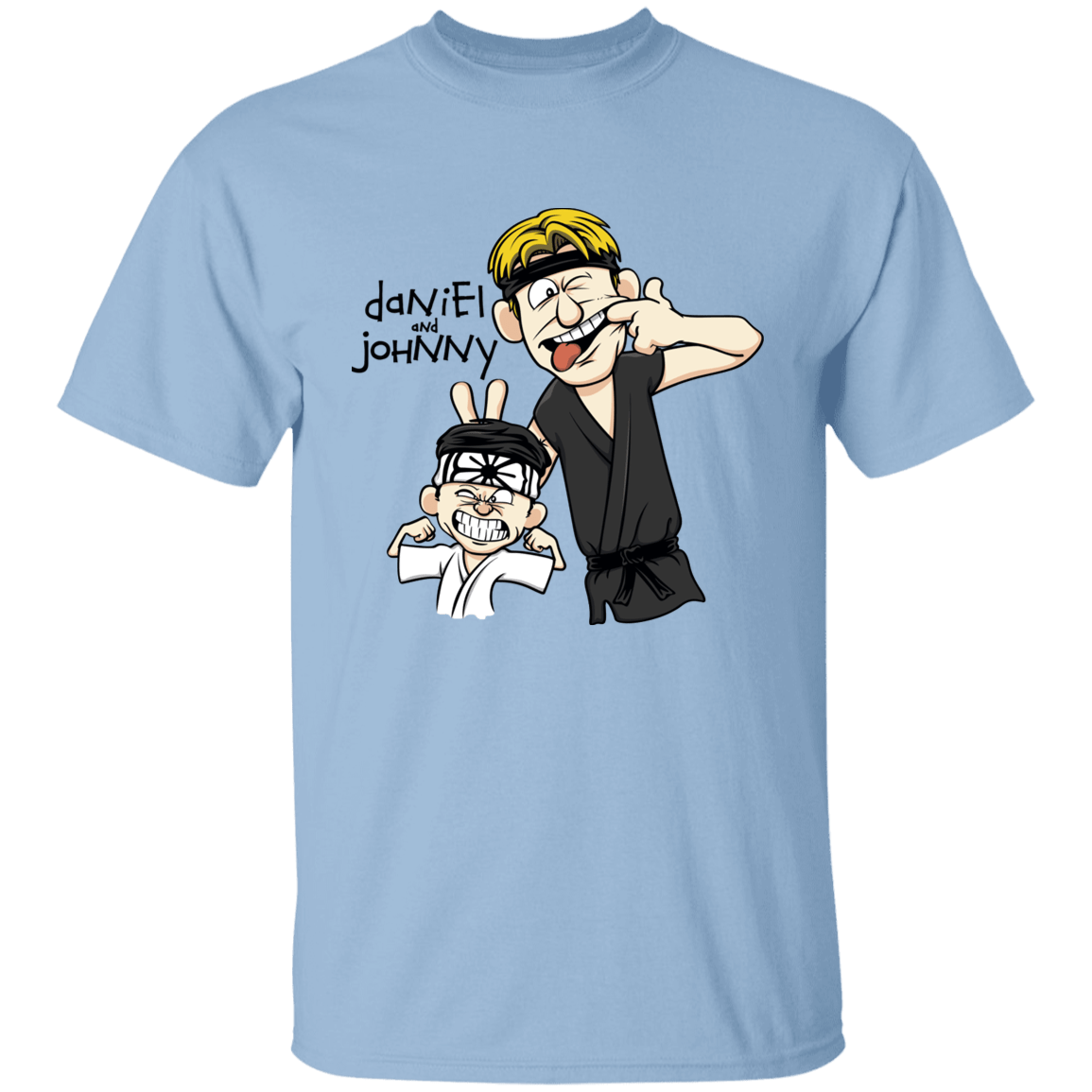 T-Shirts Light Blue / YXS Daniel and Johnny Youth T-Shirt