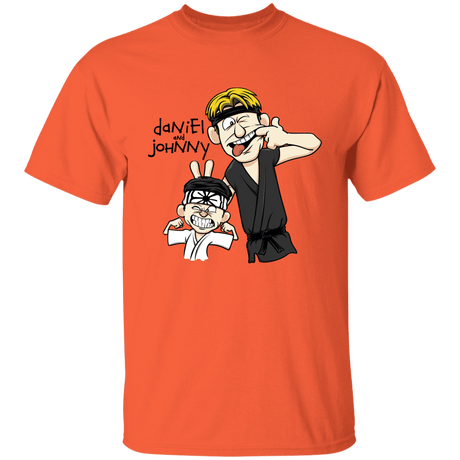 T-Shirts Orange / YXS Daniel and Johnny Youth T-Shirt