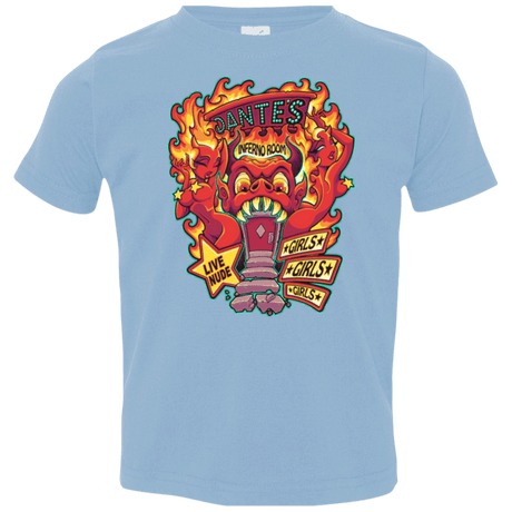 T-Shirts Light Blue / 2T Dantes Inferno Room Toddler Premium T-Shirt