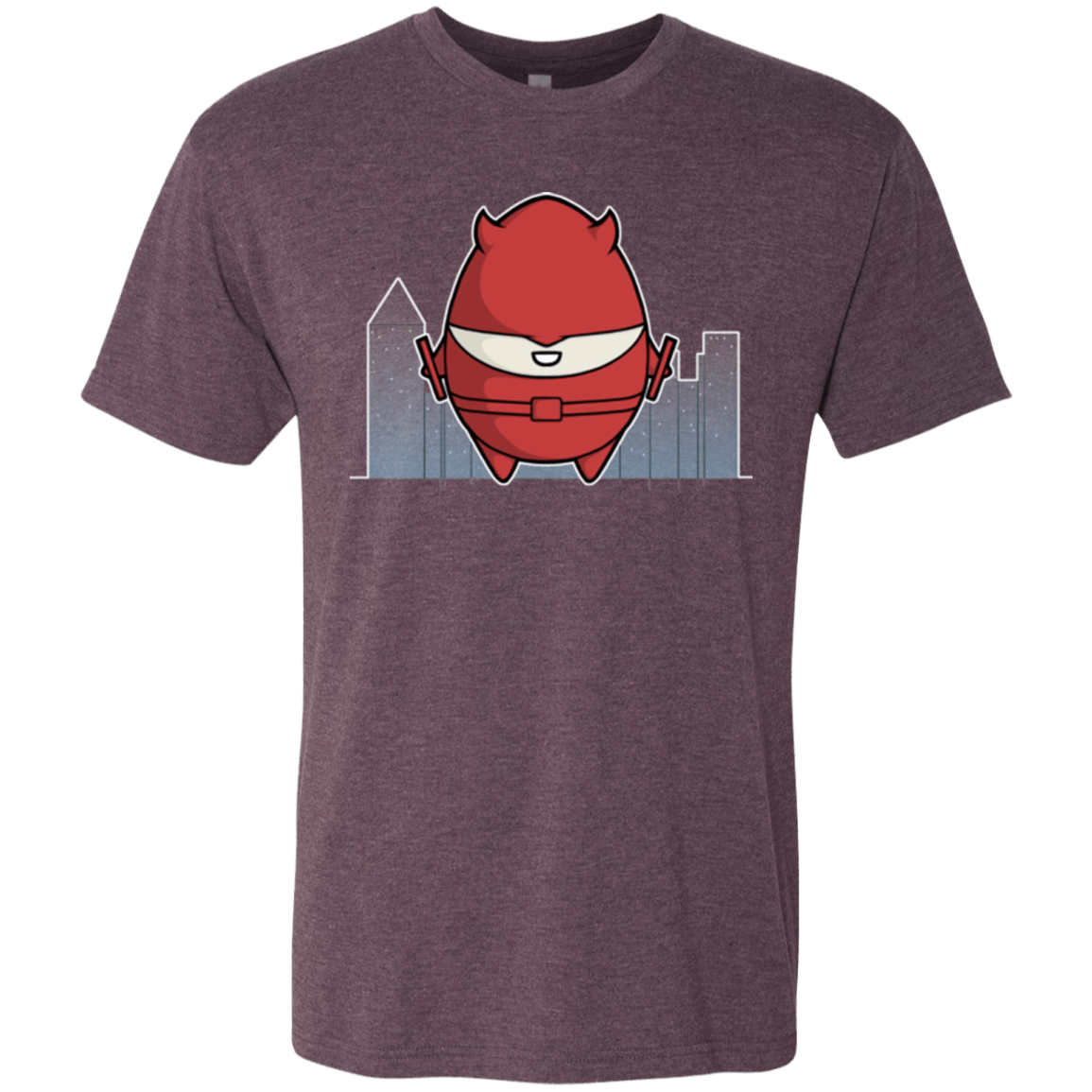 T-Shirts Vintage Purple / Small Dare Devilled Egg Men's Triblend T-Shirt