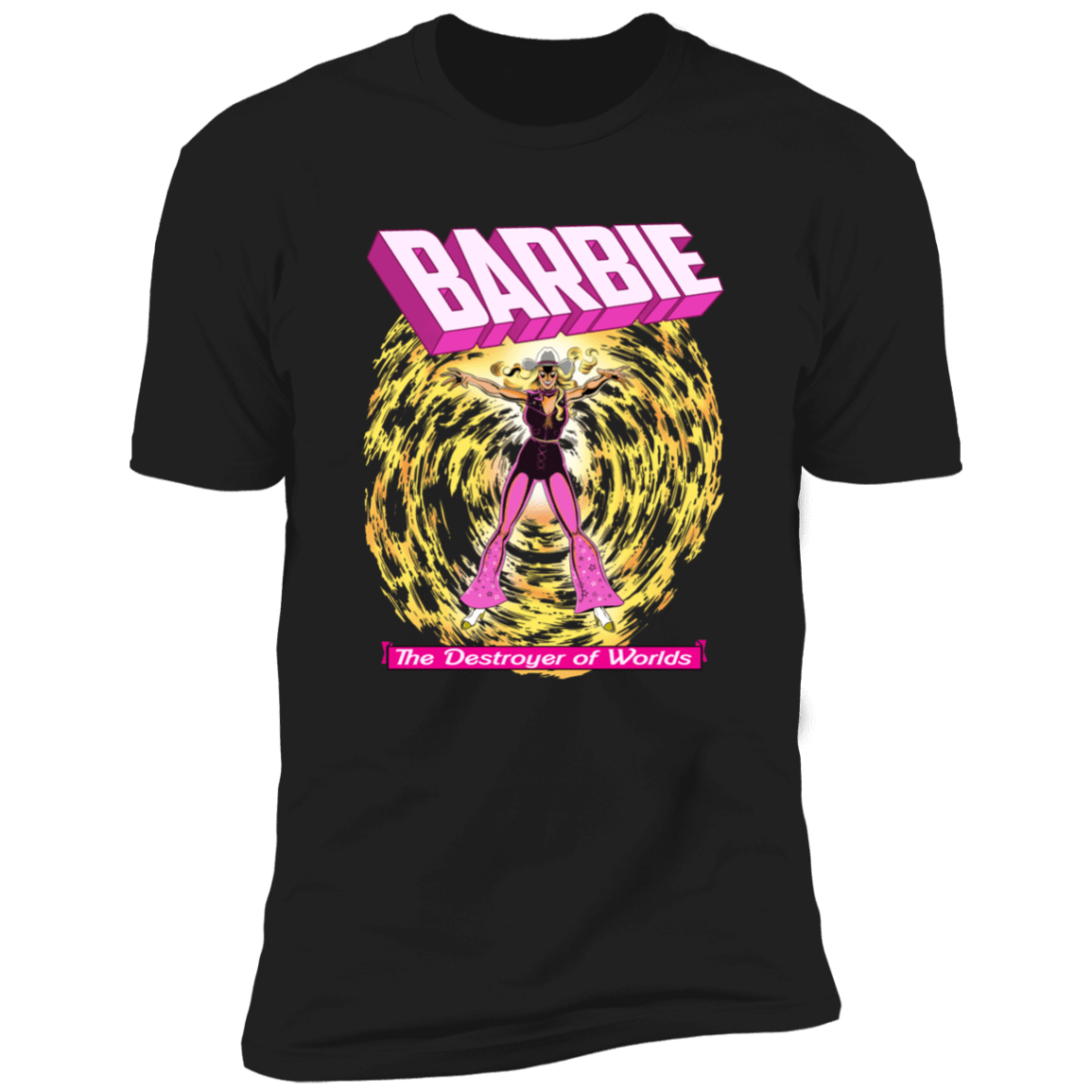 T-Shirts Black / X-Small Dark Barbie Men's Premium T-Shirt