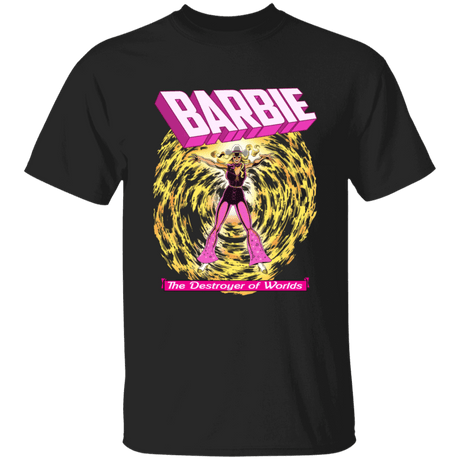 T-Shirts Black / YXS Dark Barbie Youth T-Shirt