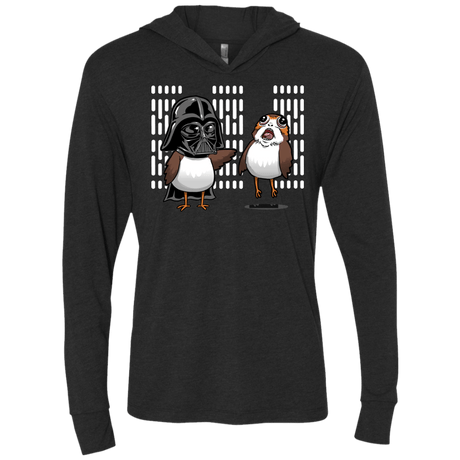 T-Shirts Vintage Black / X-Small Dark Critter Triblend Long Sleeve Hoodie Tee