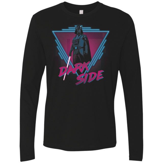 T-Shirts Black / Small Dark Side Men's Premium Long Sleeve