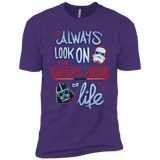 T-Shirts Purple / X-Small Dark Side of Life Men's Premium T-Shirt