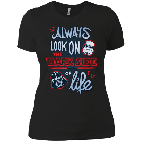 T-Shirts Black / X-Small Dark Side of Life Women's Premium T-Shirt