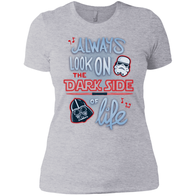 T-Shirts Heather Grey / X-Small Dark Side of Life Women's Premium T-Shirt