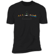 T-Shirts Black / X-Small Dark Side Of The Rainbow Road Men's Premium T-Shirt