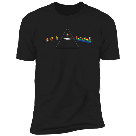 T-Shirts Black / X-Small Dark Side Of The Rainbow Road Men's Premium T-Shirt