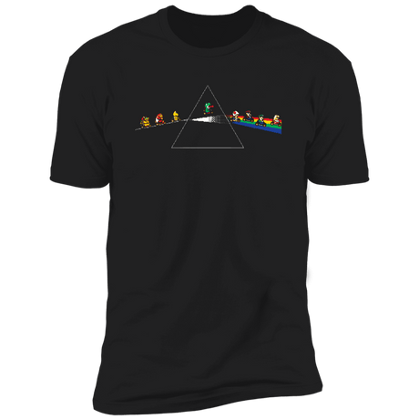 T-Shirts Black / S Dark Side Of The Rainbow Road T-Shirt