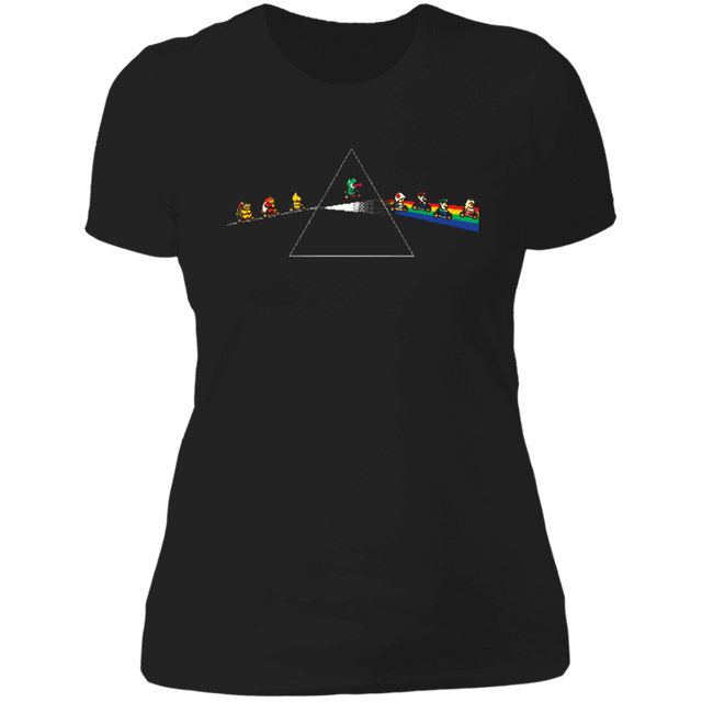 T-Shirts Black / X-Small Dark Side Of The Rainbow Road Women's Premium T-Shirt
