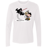 T-Shirts White / Small Darkness Falls Men's Premium Long Sleeve