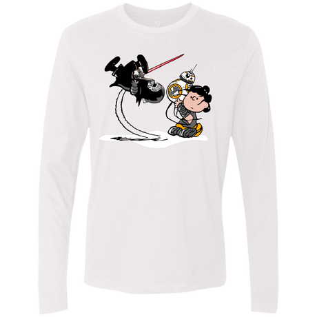 T-Shirts White / Small Darkness Falls Men's Premium Long Sleeve