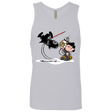 T-Shirts Heather Grey / Small Darkness Falls Men's Premium Tank Top