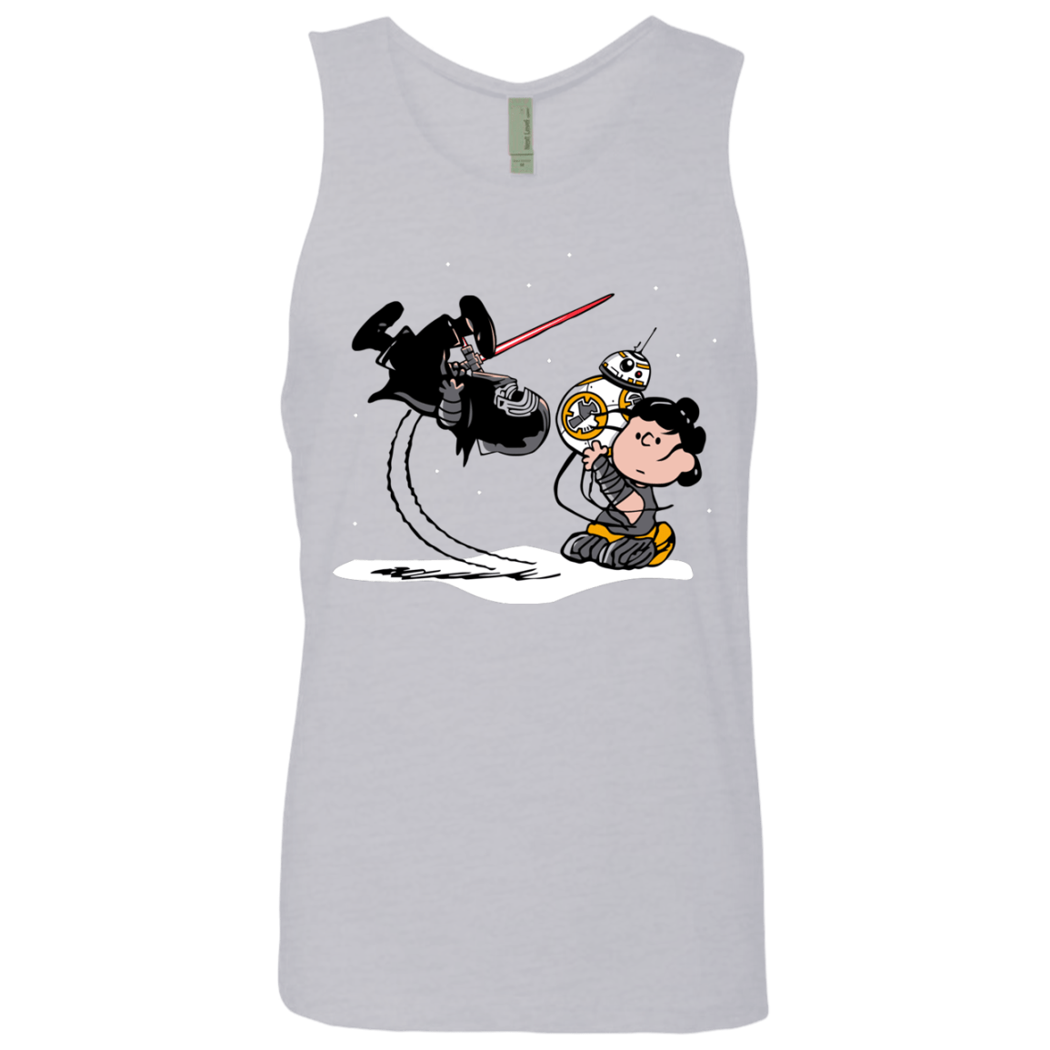 T-Shirts Heather Grey / Small Darkness Falls Men's Premium Tank Top