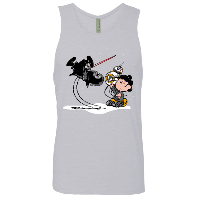 T-Shirts Heather Grey / Small Darkness Falls Men's Premium Tank Top