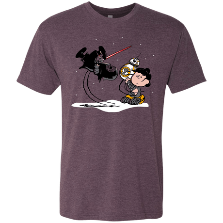 T-Shirts Vintage Purple / Small Darkness Falls Men's Triblend T-Shirt