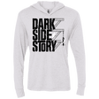 T-Shirts Heather White / X-Small DARKSIDE STORY Triblend Long Sleeve Hoodie Tee