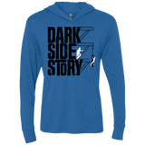 T-Shirts Vintage Royal / X-Small DARKSIDE STORY Triblend Long Sleeve Hoodie Tee