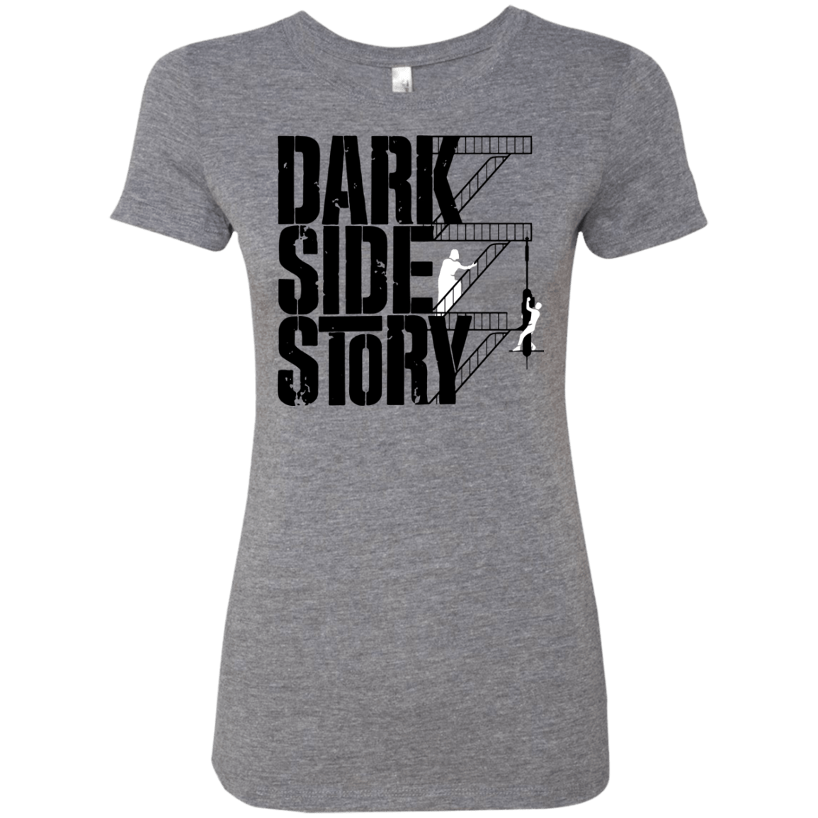 T-Shirts Premium Heather / Small DARKSIDE STORY Women's Triblend T-Shirt