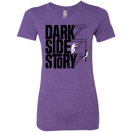 T-Shirts Purple Rush / Small DARKSIDE STORY Women's Triblend T-Shirt