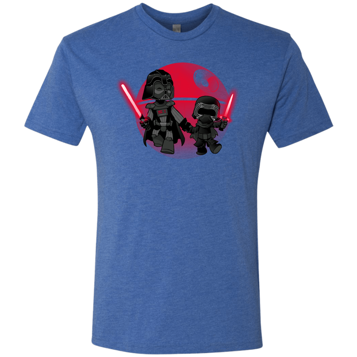 T-Shirts Vintage Royal / Small Darth Grandpa Men's Triblend T-Shirt