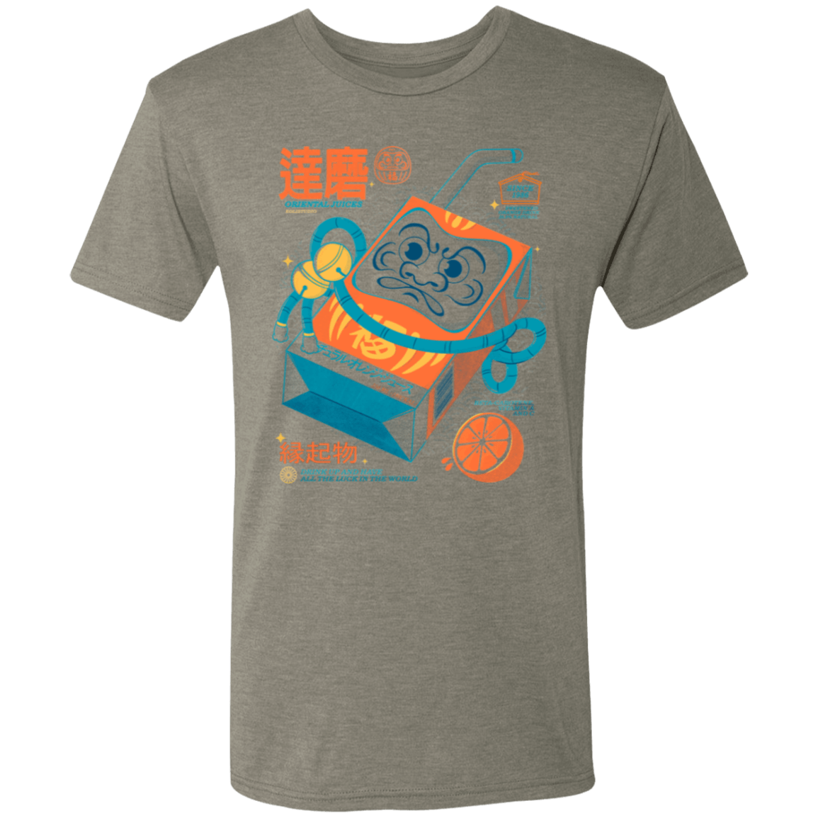 T-Shirts Venetian Grey / S Daruma Fresh Men's Triblend T-Shirt