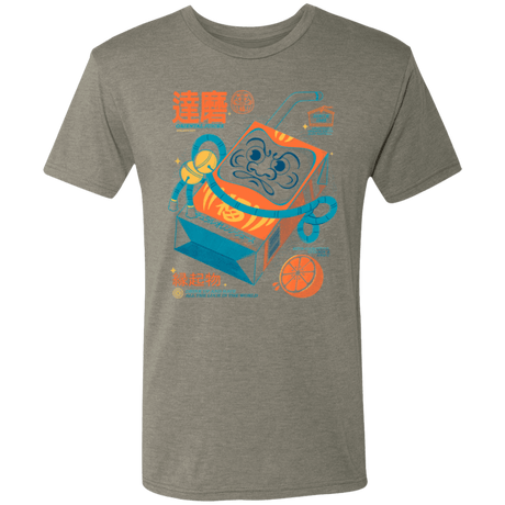 T-Shirts Venetian Grey / S Daruma Fresh Men's Triblend T-Shirt