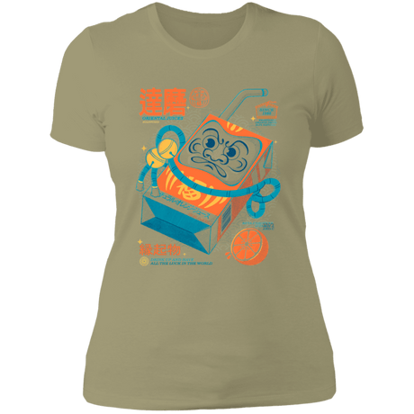 T-Shirts Light Olive / S Daruma Fresh Women's Premium T-Shirt